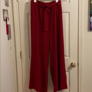 Torrid Brick Red Palazzo Pants Size 4